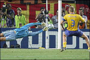 Penalty save by Dutch Goalkeeper